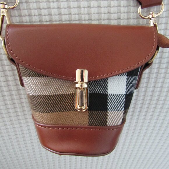 Mini Nova Check Crossbody Bag - Picture 8 of 10